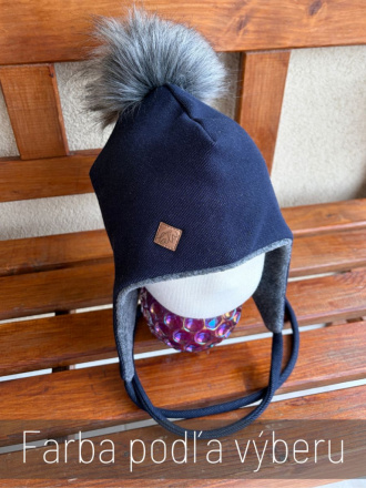 Warmkeeper ušiačka s bombuľou podšitá warmkeeprom - dvojvrstvová