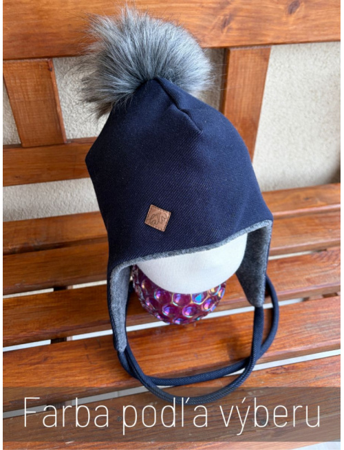 Warmkeeper ušiačka s bombuľou podšitá warmkeeprom - dvojvrstvová