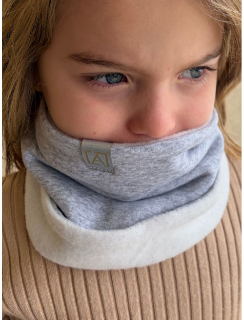 Warmkeeper tunel - obojstranný - žíhaná sivá