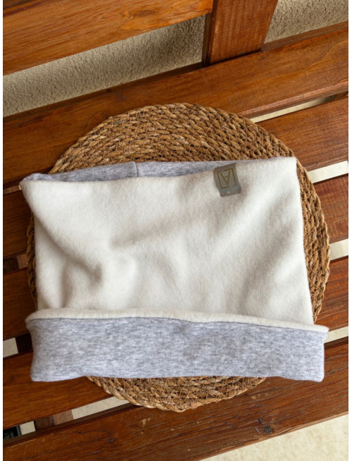 Warmkeeper tunel - obojstranný - žíhaná sivá