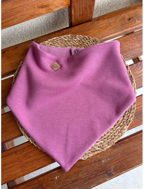 Warmkeeper trojuholníkový nákrčník podšitý warmkeeprom - tmavá staroružová