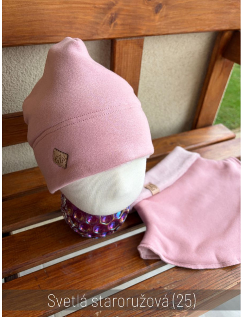 Warmkeeper šmolko čiapka - dvojvrstvová - svetlá staroružová