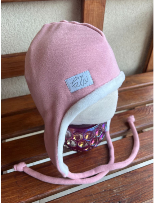 Warmkeeper ušiačka podšitá warmkeeprom - dvojvrstvová - svetlá staroružová - LEN DO VYPREDANIA ZÁSOB