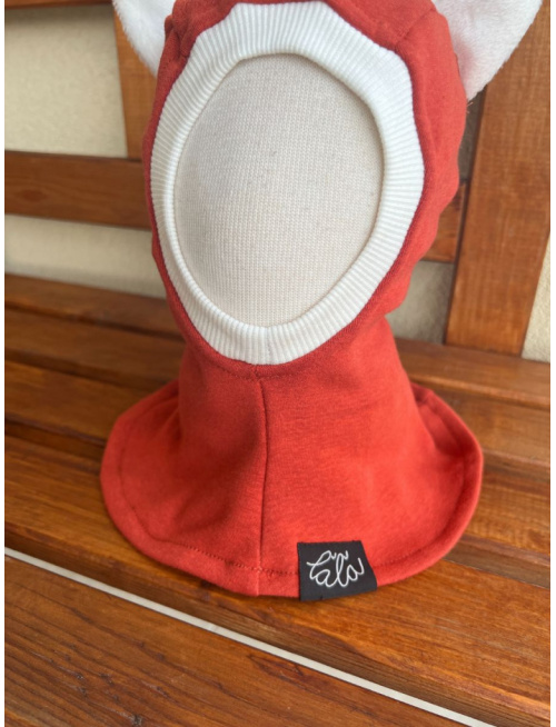 Warmkeeper kukla s uškami - MAČKA/LÍŠKA/VLK - terakota