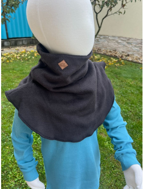 SET - Warmkeeper ušiačka POLAR dvojvrstvová + tvarovaný POLAR nákrčník - Čierna - LEN DO VYPREDANIA