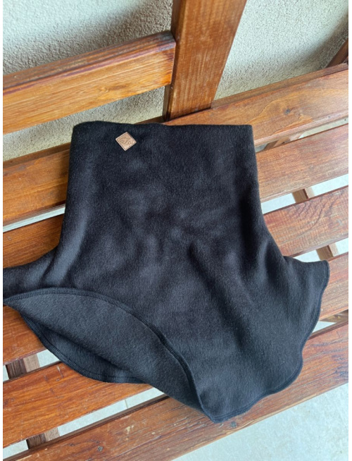 SET - Warmkeeper ušiačka POLAR dvojvrstvová + tvarovaný POLAR nákrčník - Čierna - LEN DO VYPREDANIA