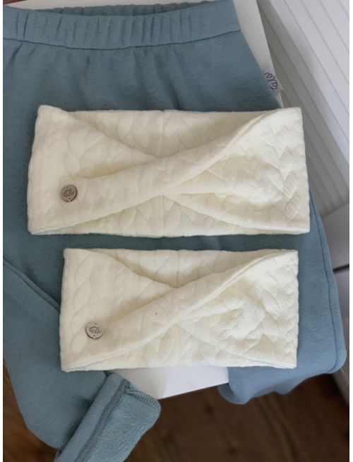 Vrkočová preklopená čelenka MASLOVÁ