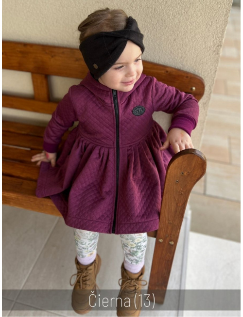 Preklopená warmkeeper POLAR čelenka - čierna