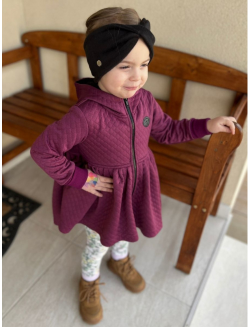 Preklopená warmkeeper POLAR čelenka - čierna