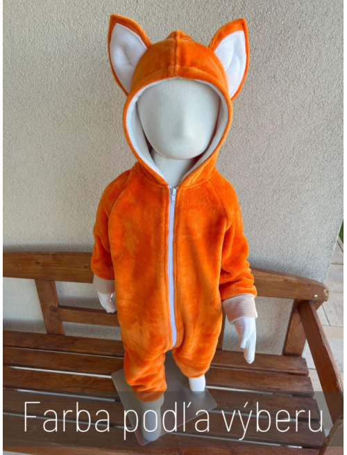 Overal - warmkeeper chlpatý POLAR - MAČKA/LÍŠKA/VLK