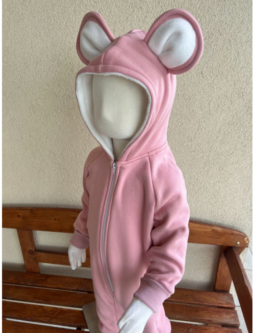 Overal - warmkeeper - MACKO - svetlá staroružová