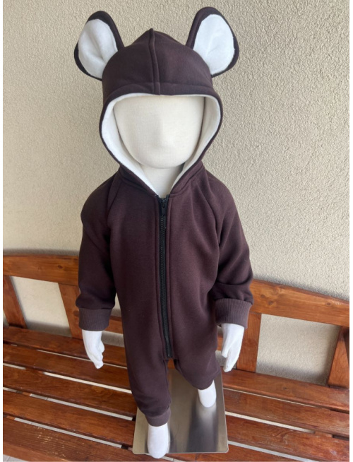 Overal - warmkeeper - MACKO - čokoládová