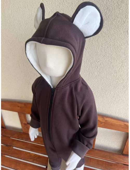 Overal - warmkeeper - MACKO - čokoládová