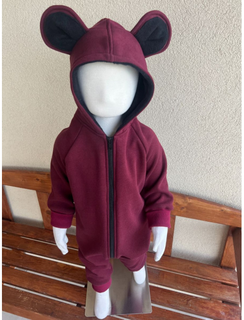 Overal - warmkeeper - MACKO - bordová