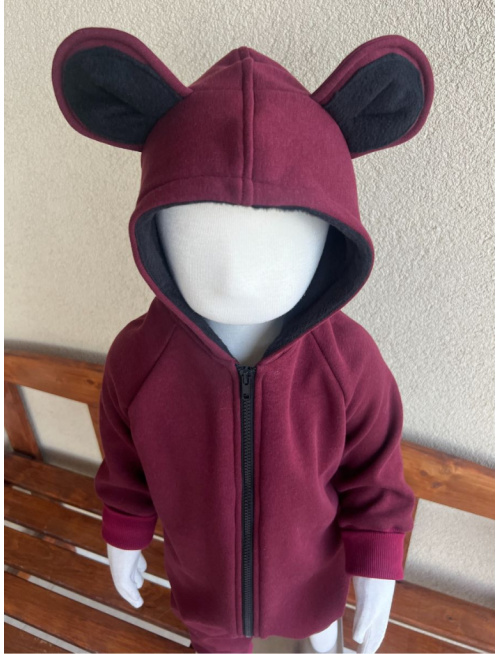 Overal - warmkeeper - MACKO - bordová