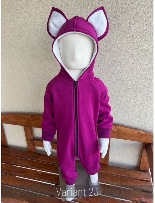 Overal - warmkeeper - MAČKA/LÍŠKA/VLK