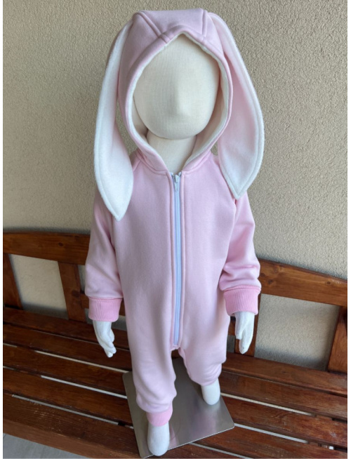 Overal - warmkeeper - ZAJAČIK - púdrová