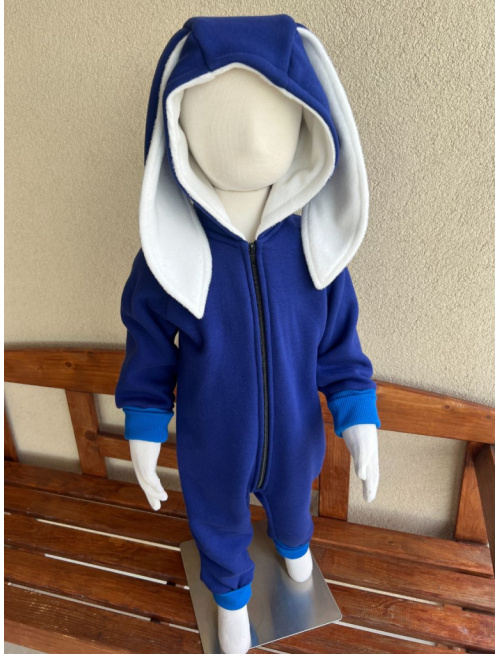 Overal - warmkeeper - ZAJAČIK - kráľovská modrá