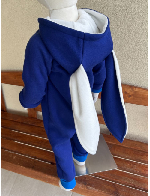 Overal - warmkeeper - ZAJAČIK - kráľovská modrá