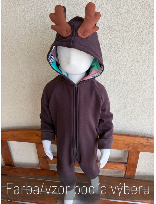 Overal - warmkeeper - JELEŇ + vzor