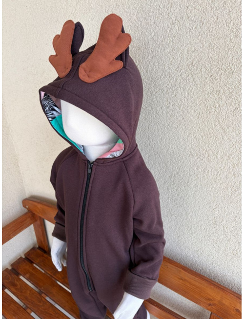 Overal - warmkeeper - JELEŇ + vzor