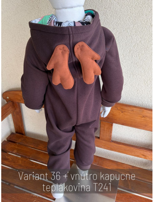 Overal - warmkeeper - JELEŇ + vzor