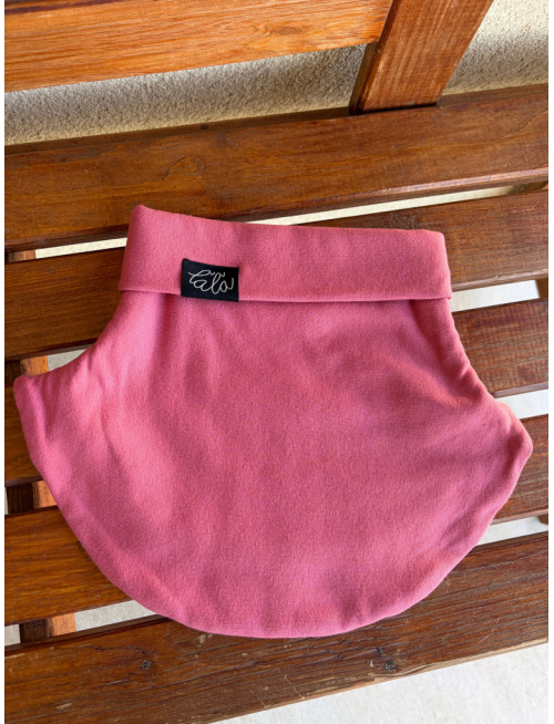 Parma tvarovaný nákrčník - jahodová - dvojvrstvový