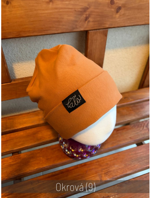 Parma čiapka s vyhnutým lemom - dvojvrstvová