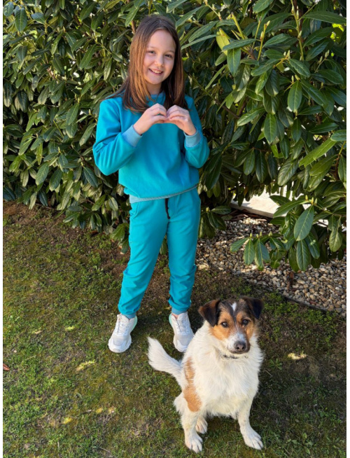 Parma PREDĹŽENÁ BASIC mikina - mineral