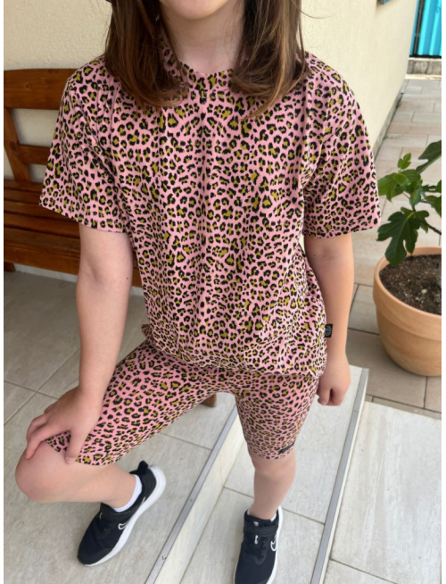 Súprava MEXICO - girl - LEOPARD - úplet