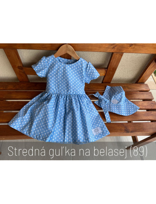 Šaty princess Alica -100% pevná bavlna
