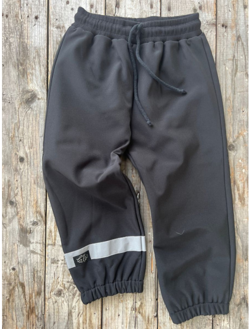 Softshell gate KLASIK - jeseň/ZIMA - čierna - LEN DO VYPREDANIA ZÁSOB