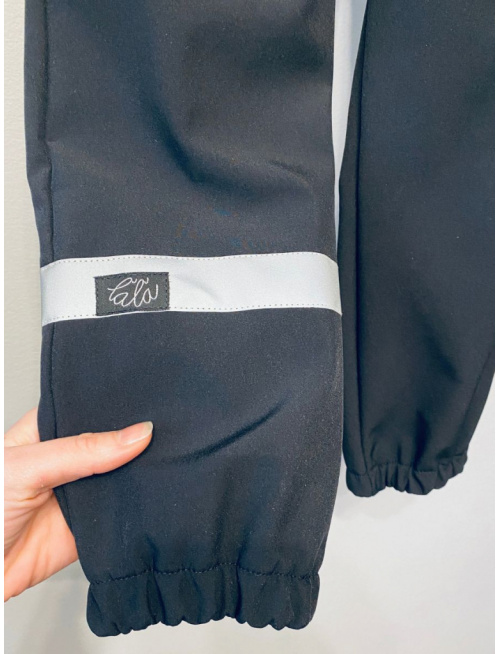 Softshell gate KLASIK - jeseň/ZIMA - čierna - LEN DO VYPREDANIA ZÁSOB