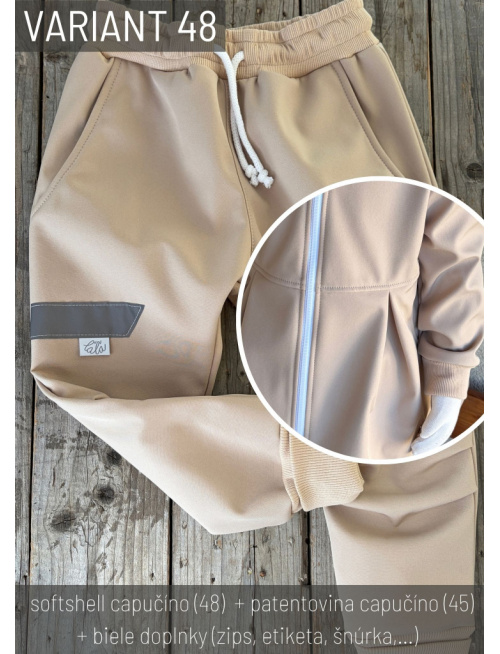 Vzorkovník - Zimný softshell - ĽAĽA varianty