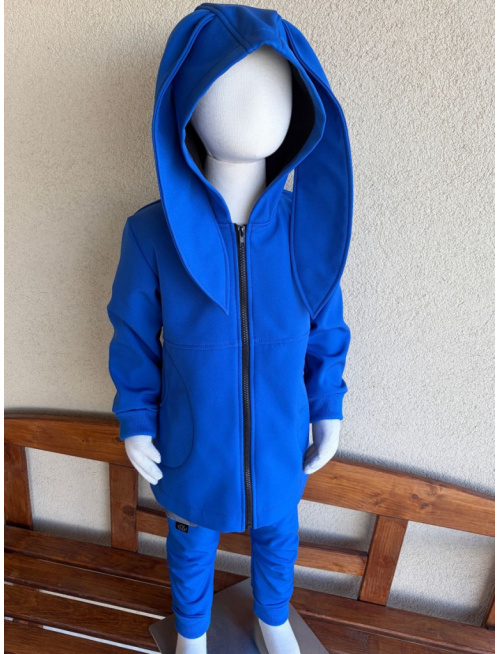 Rastúca softshell bunda s prestrihom - RIO s uškami - jeseň/ZIMA