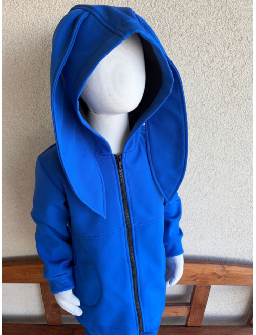 Rastúca softshell bunda s prestrihom - RIO s uškami - jeseň/ZIMA