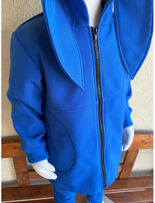 Rastúca softshell bunda s prestrihom - RIO s uškami - jeseň/ZIMA