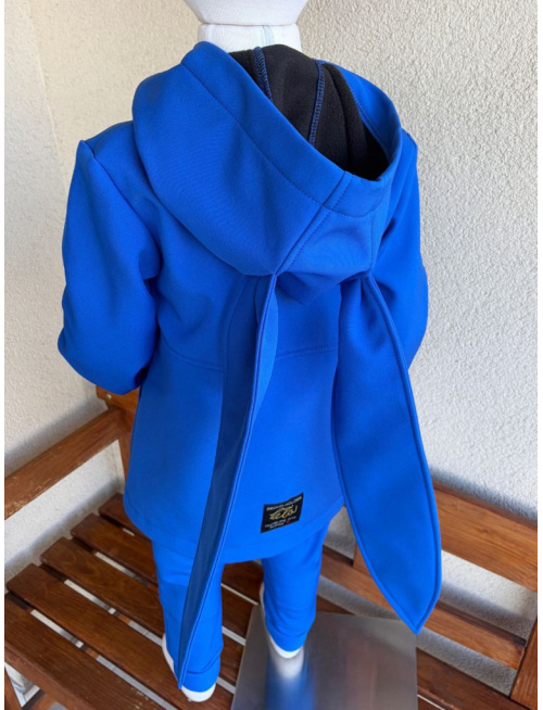 Rastúca softshell bunda s prestrihom - RIO s uškami - jeseň/ZIMA