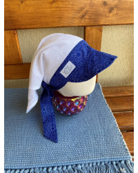 ♦ Kombinované šatky na hlavu