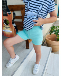 ♦ Krátke úpletové legíny