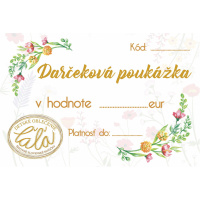 ► Darčekový poukaz