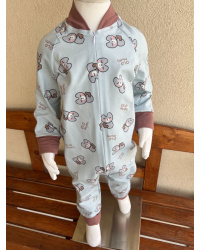 ♦ Pyžamkový overal