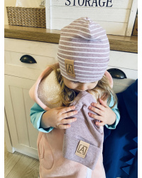 ♦ Žíhané čiapky